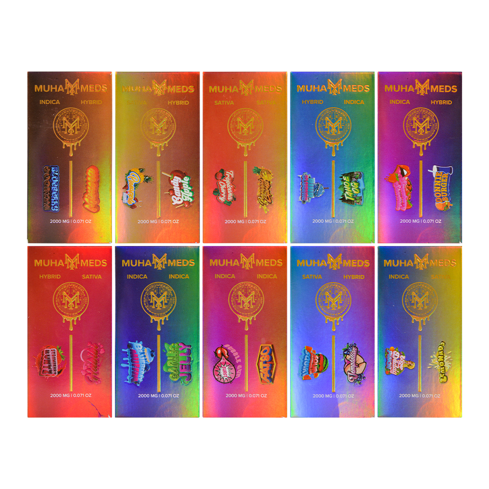 Muha Meds LED Dual Chamber 2g Disposable 1g+1g Vape