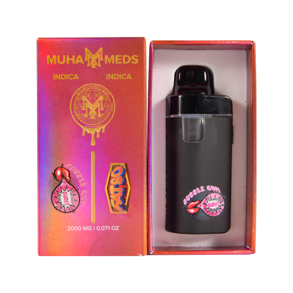 Muha Meds LED Dual Chamber 2g Disposable 1g+1g Vape