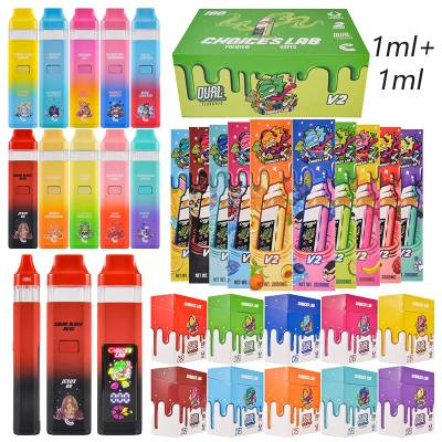 Choice Lab V2 LED Empty 2g Dual Chamber 1g+1g Disposable Vape 01