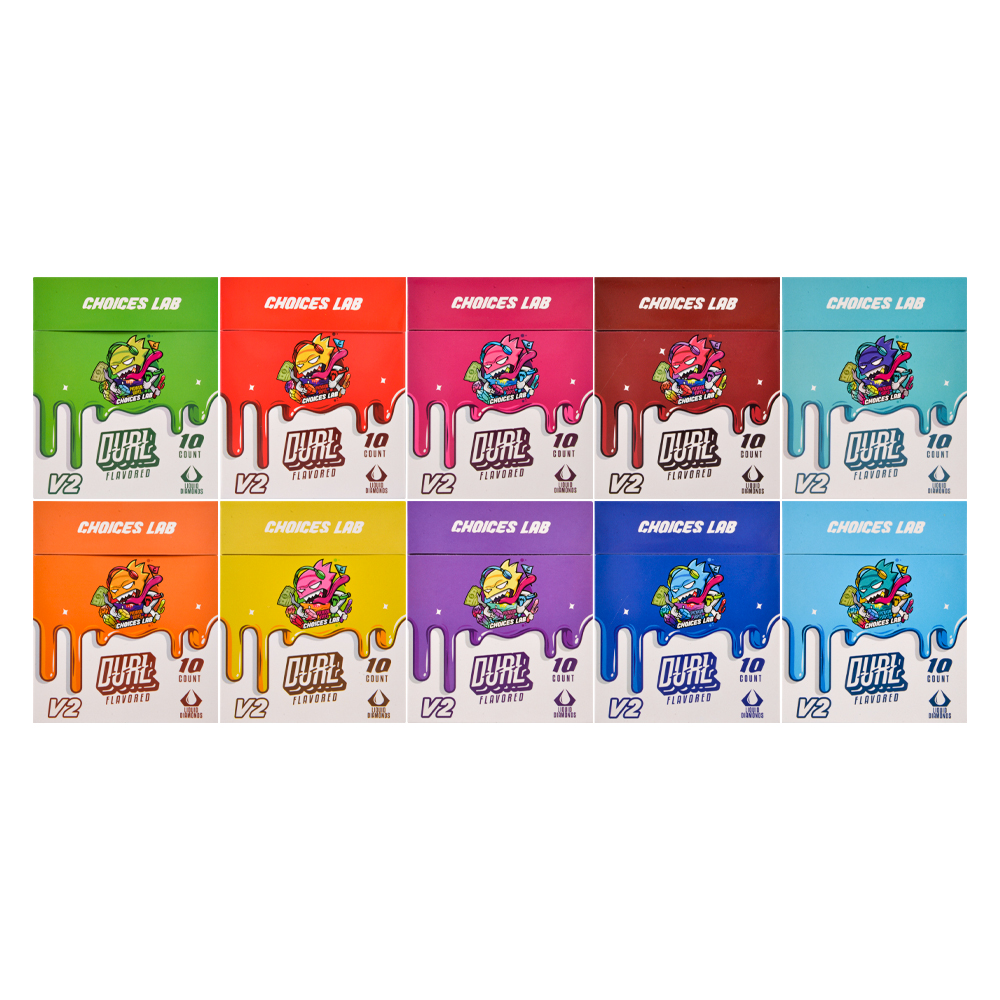 Choice Lab V2 LED Empty 2g Dual Chamber 1g+1g Disposable Vape