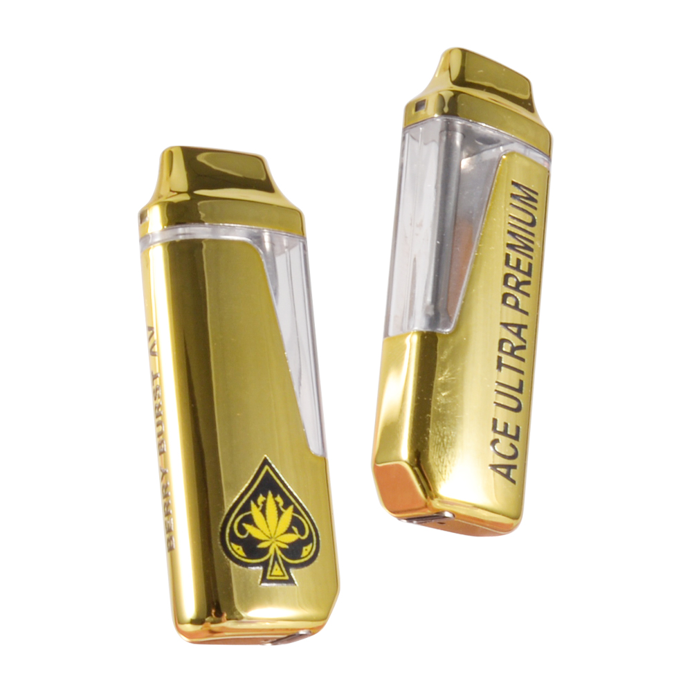 USA ACE Ultra Black Badge 2g Empty Disposable Vape