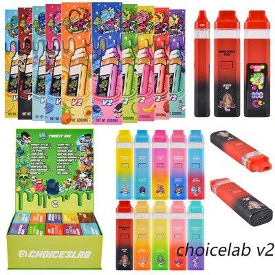 USA Choice Lab V2 LED Empty 2g Dual Chamber 1g+1g Disposable Vape 01