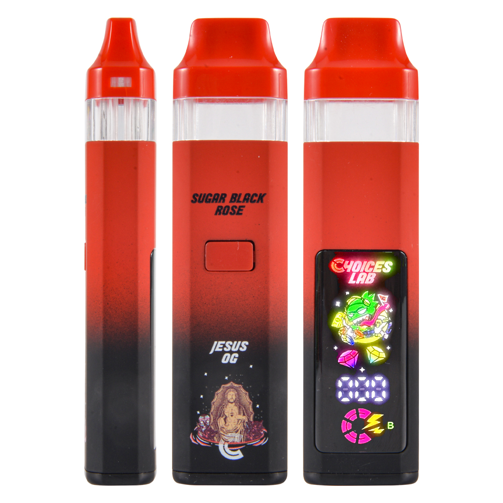 USA Choice Lab V2 LED Empty 2g Dual Chamber 1g+1g Disposable Vape