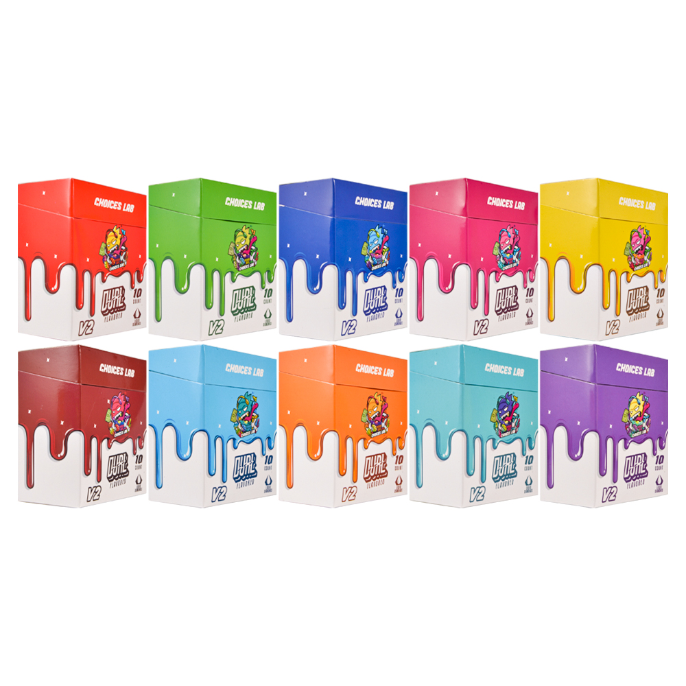 USA Choice Lab V2 LED Empty 2g Dual Chamber 1g+1g Disposable Vape