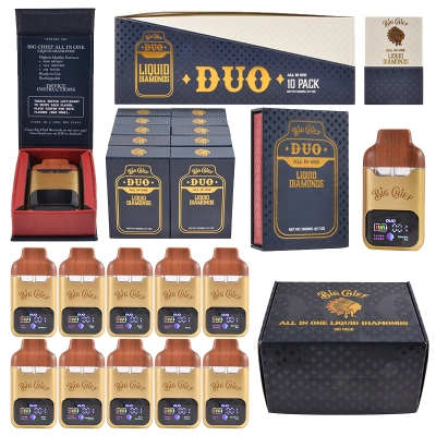 Big Chief Duo Led Empty 1g+1g Dual Chamber 2g Disposable Vape 01