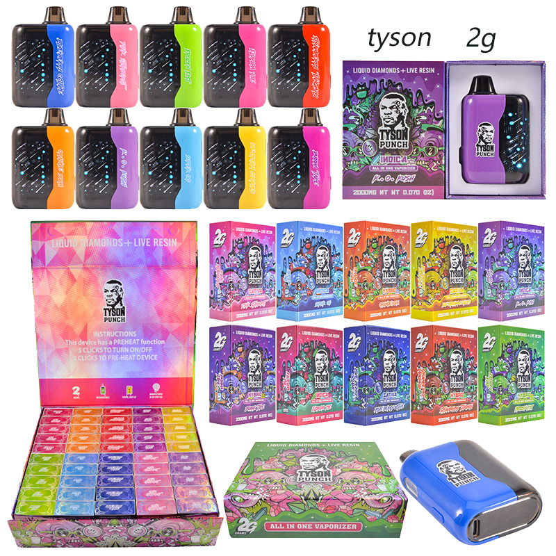 Tyson Punch Empty 2g LED Disposable Vape