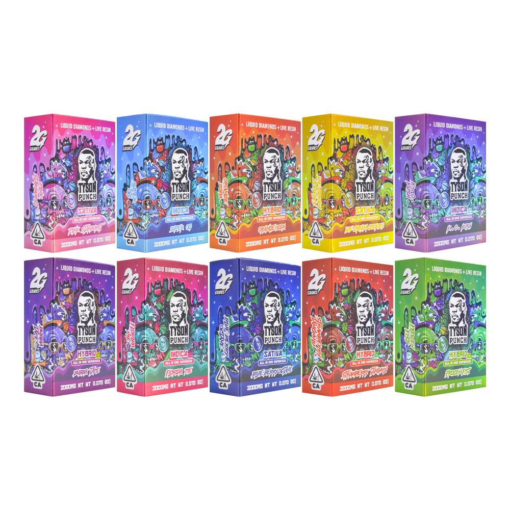 Tyson Punch Empty 2g LED Disposable Vape