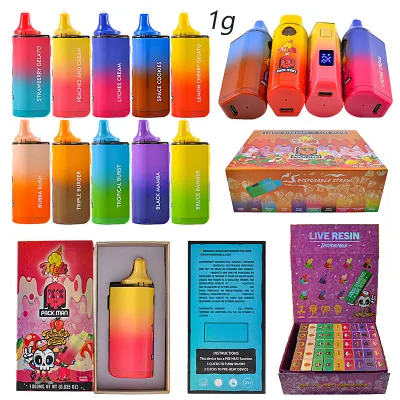 Poland Melt Packman LED Empty 1g Disposable Vape 01