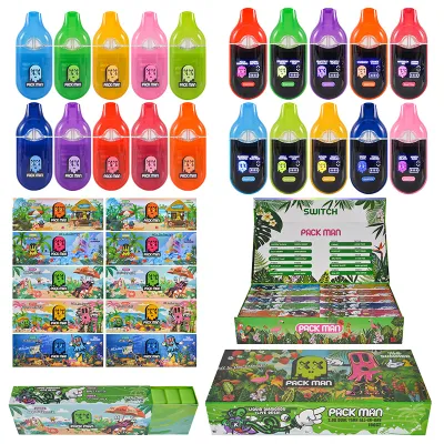 Poland Packman Switch LED Dual Chamber 1g+1g Empty 2g Disposable Vape 01