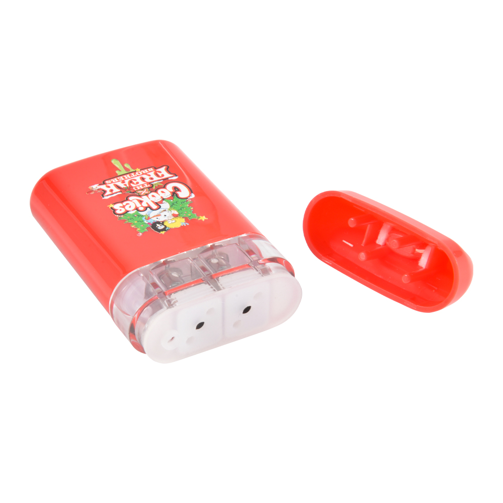 USA Christmas Cookies Freak Brothers LED Vape Empty 2g Dual Chamber 1g+1g Disposable