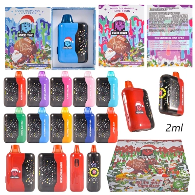 USA Packman LED Christmas Empty 2g Disposable Vape  01