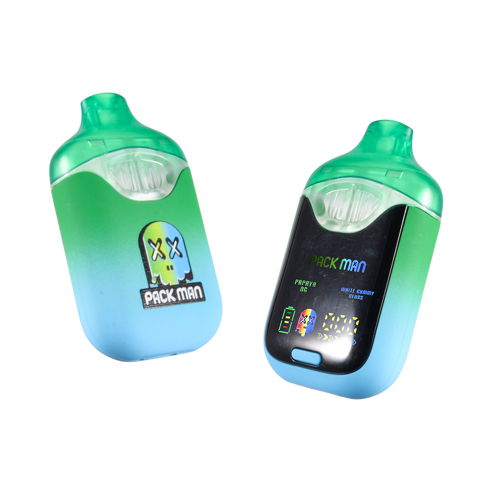 Packman Disposable Vape Empty 0.5g+0.5g Dual Chamber LED
