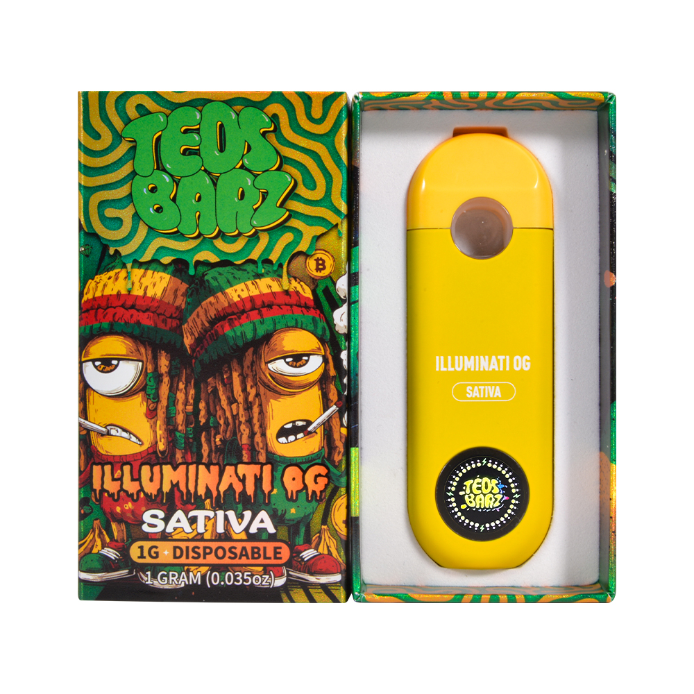 Teds Barz Disposable Vape Empty 2g LED