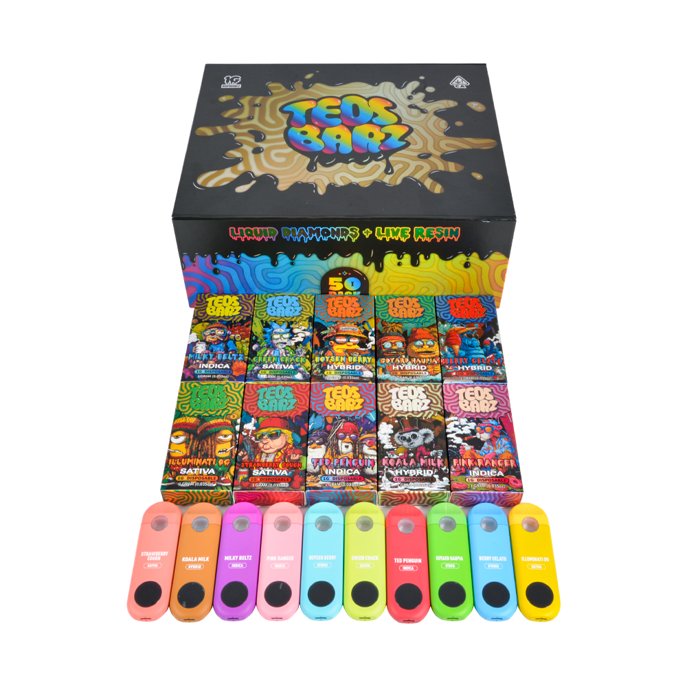 Teds Barz Disposable Vape Empty 2g LED