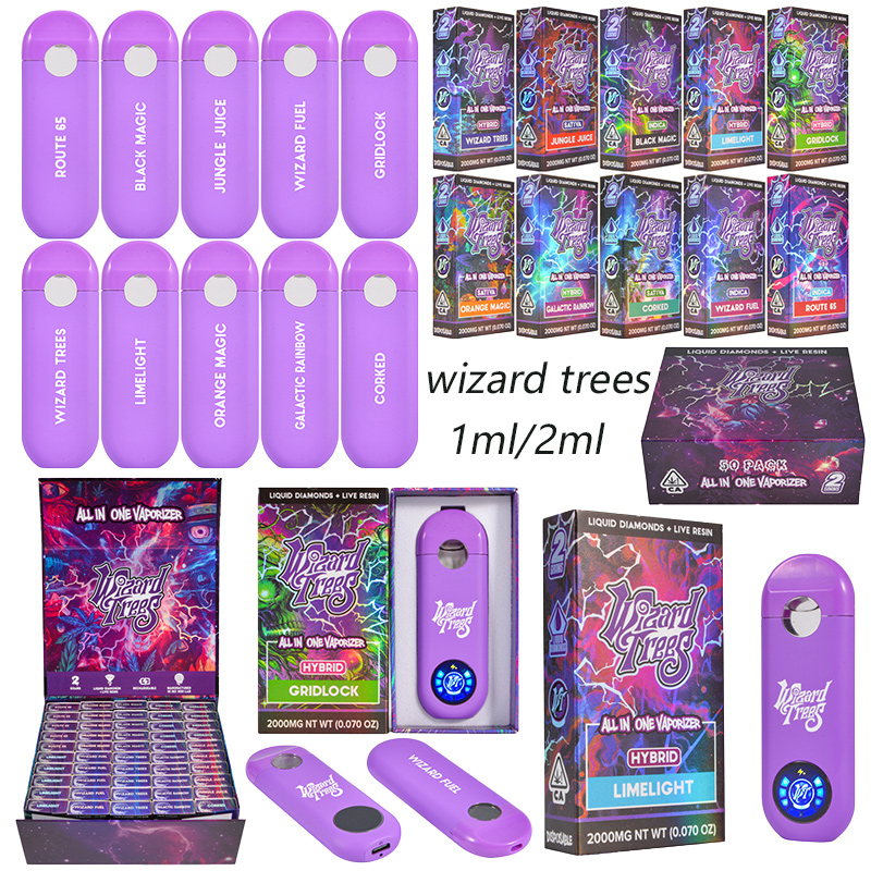 Wizard Trees Disposable Vape Empty 2g LED