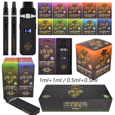 The Boys 10/10 Disposable Vape Empty 1g Dual Chamber 0.5g+0.5g LED Screen 01