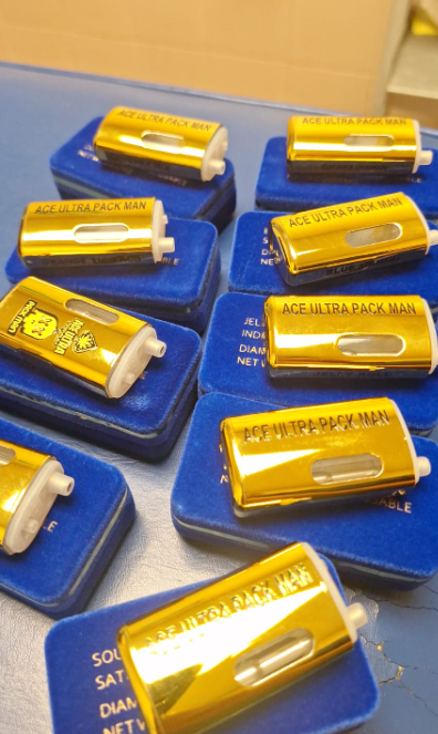 USA Ace Packman V2 LED Empty 2g Disposable Vape review dpp2