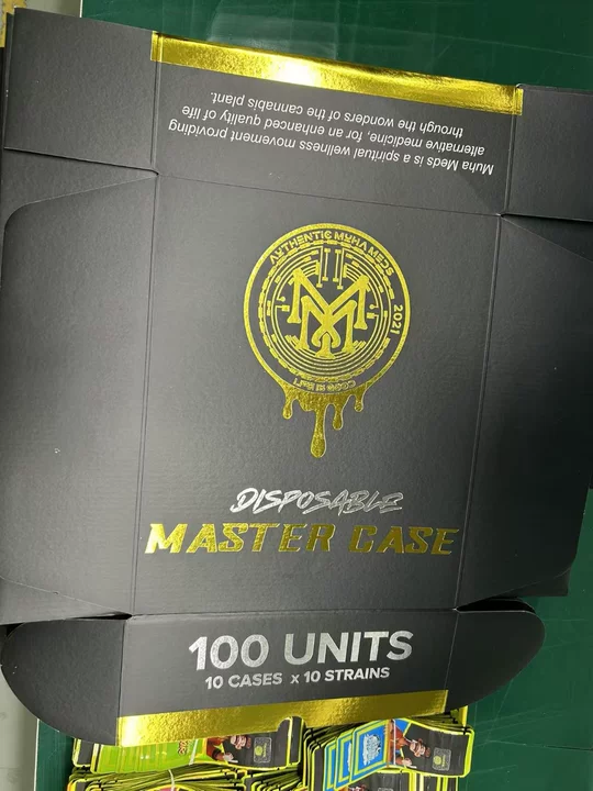 USA Muha Meds Winter Edition 2g LED Empty Disposable Vape review jony97