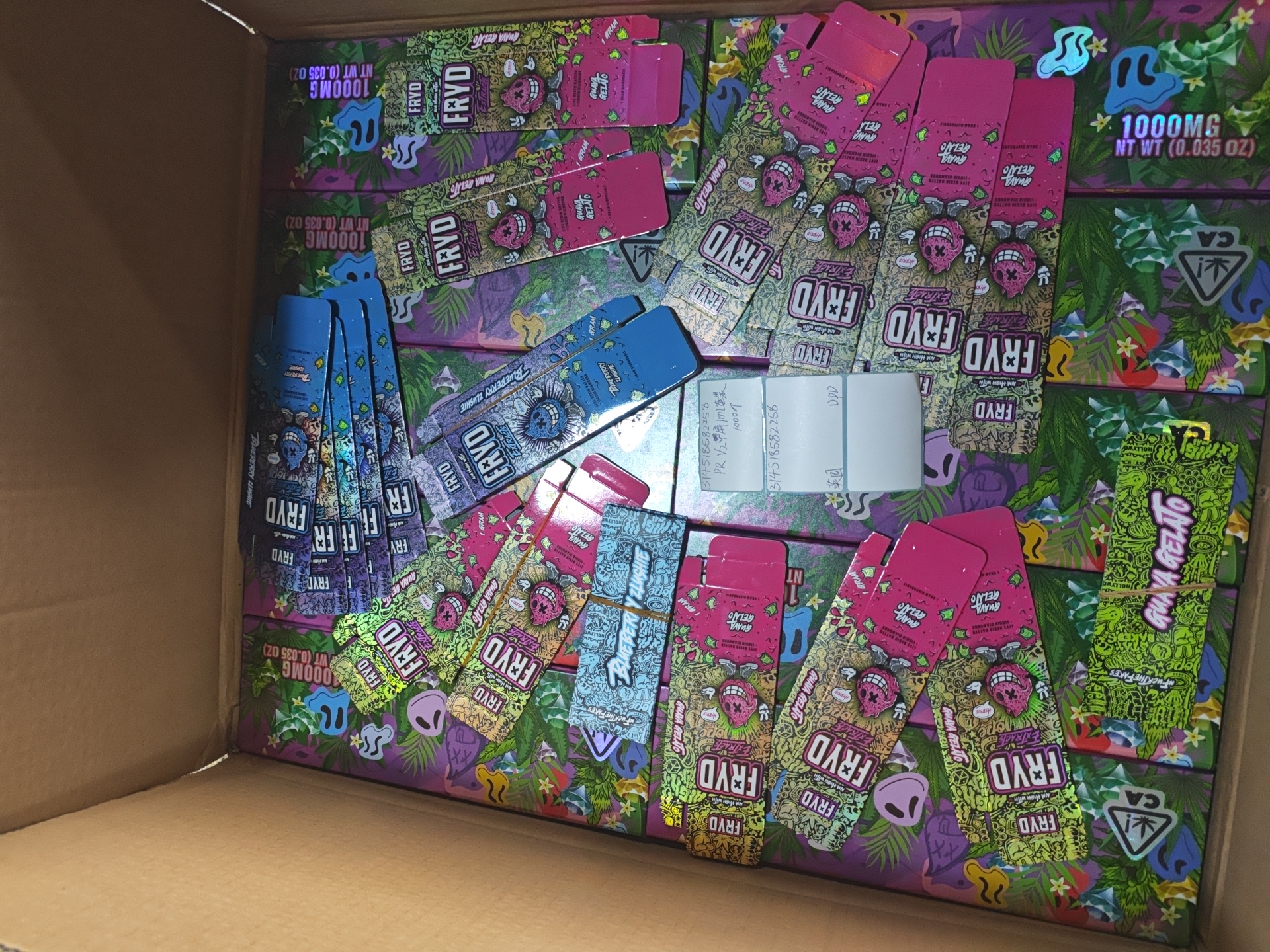 USA Fryd 1g Empty Disposable Vape review Lucia