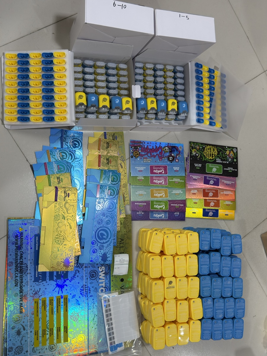 USA Cookies Lemonade Switch LED Empty 2g Dual Chamber 1g+1g Disposable Vape review Elizabeth