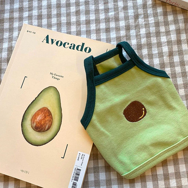 Avocado Camisole Thin Pet Clothes