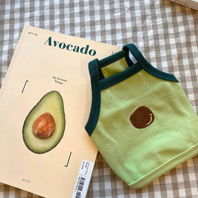 Avocado Camisole Thin Pet Clothes 01