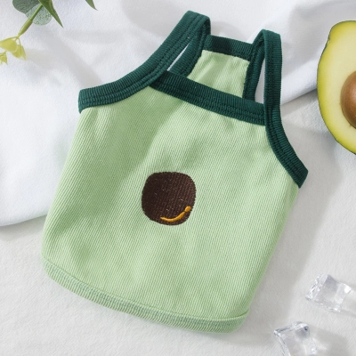 Avocado Camisole Thin Pet Clothes 02