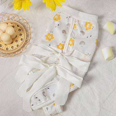 Cat Sterilization Clothes Full Print Ribbon Anti-Licking Pet Clothes 01
