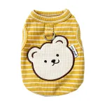Cute Bear Striped Vest Breathable Thin Pet Clothes