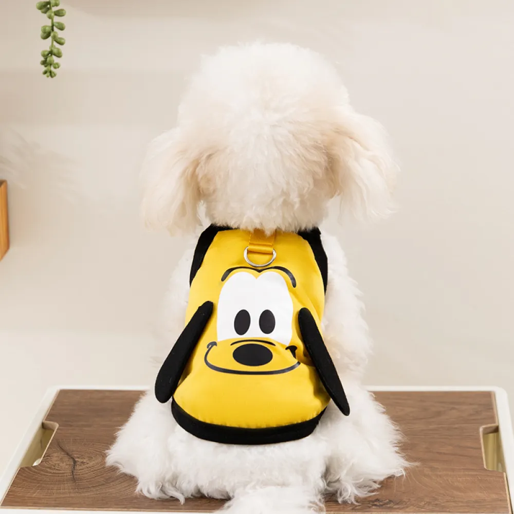 Cute Cartoon Puppy Suspender Pet Clothes