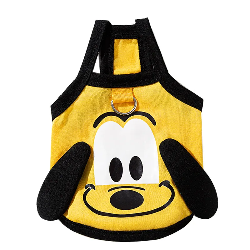 Cute Cartoon Puppy Suspender Pet Clothes