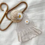 Cute Daisy Princess Suspender Dress Pet Clothes