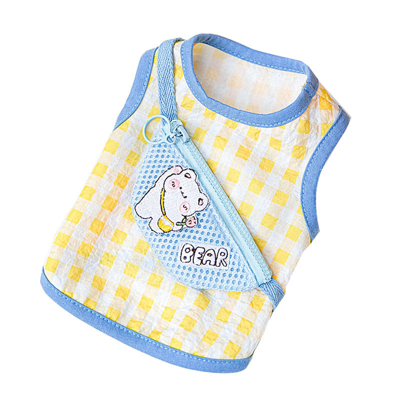 Cute Small Animal Shoulder Bag Vest Two-legged Pet Clothes