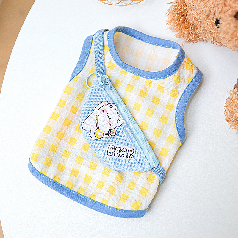 Cute Small Animal Shoulder Bag Vest Two-legged Pet Clothes
