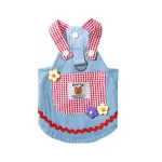 Fashionable Denim Skirt Princess Style Pet Clothes