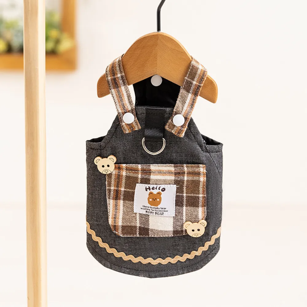 Fashionable Denim Skirt Princess Style Pet Clothes