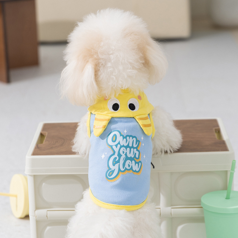 Little Monster Cartoon Vest Two-Legged Breathable Cute Pet Clothes