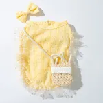Princess Style Quiet Pastoral Woven Shoulder Bag Vest Pet Clothes
