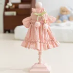 Tulip Pleated Dress Princess Style Ladies Cat Pet Clothes