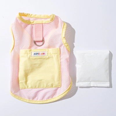 Rainbow Printed Traction Cool Clothes Cool Pet Clothes 02