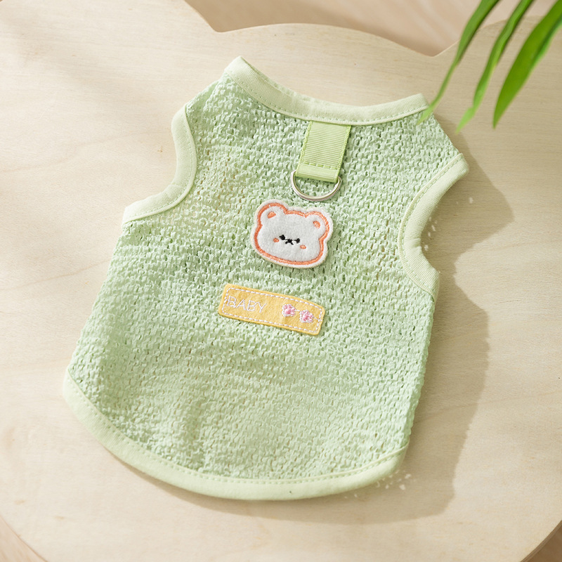 Summer Breathable Cat And Dog Clothing Straps