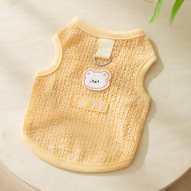 Summer Breathable Cat And Dog Clothing Straps
