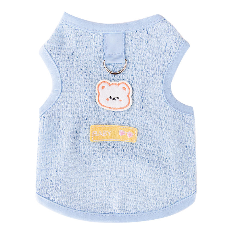 Summer Breathable Cat And Dog Clothing Straps