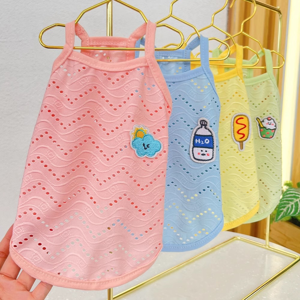 Cat and Dog Clothes Summer Thin Breathable Tank Top