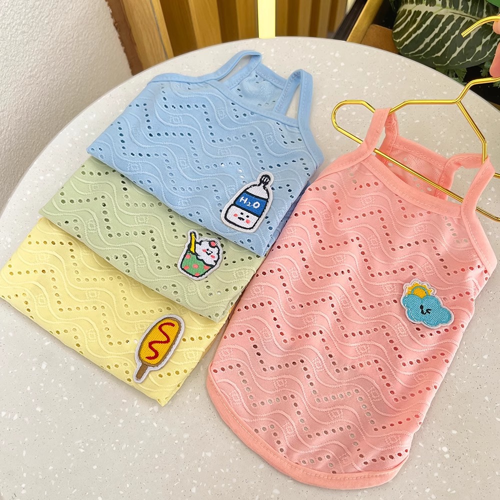 Cat and Dog Clothes Summer Thin Breathable Tank Top