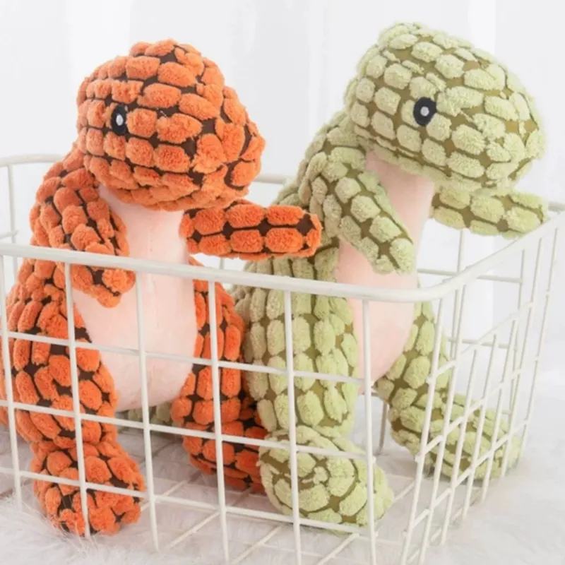 Dog Plush Dinosaur Toy, Grinding Teeth, Making Noise, Venting Toy