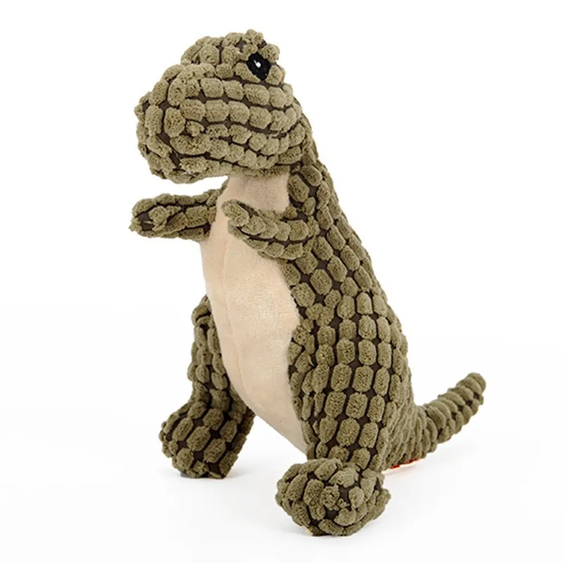 Dog Plush Dinosaur Toy, Grinding Teeth, Making Noise, Venting Toy