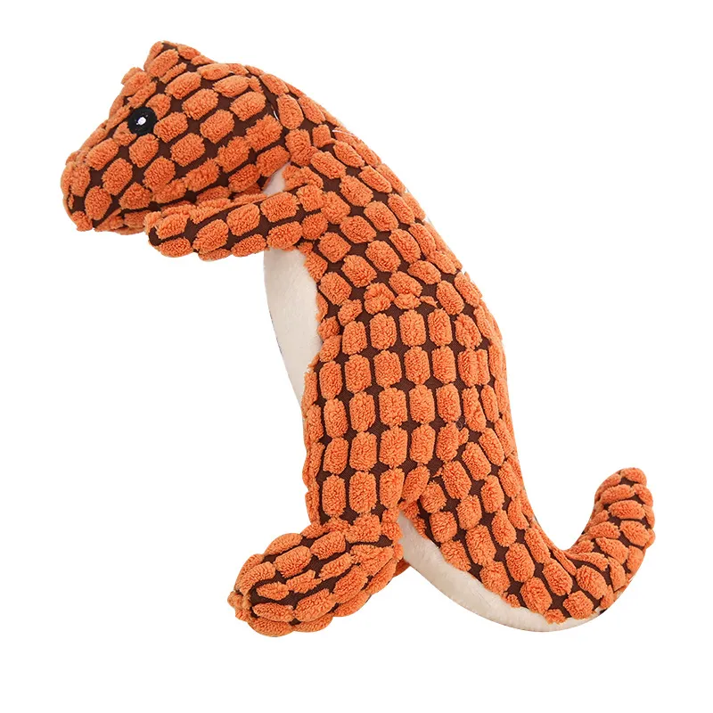 Dog Plush Dinosaur Toy, Grinding Teeth, Making Noise, Venting Toy