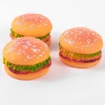 Dog Toy Hamburger Sound Toy Teeth Grinding And Cleaning