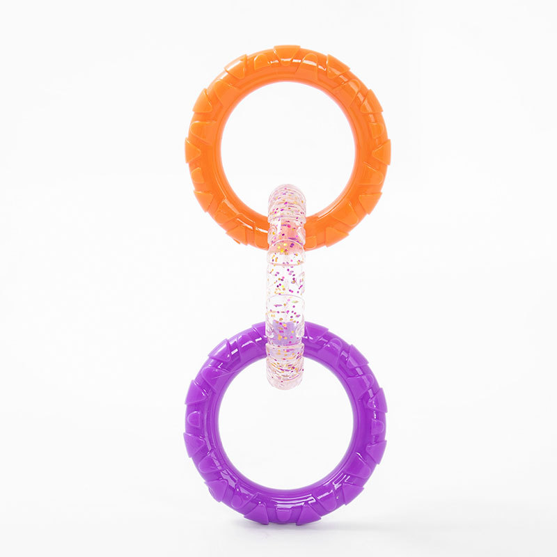 Dog Toy Pull Ring, Bite Resistant, Teeth Grinding And Cleaning